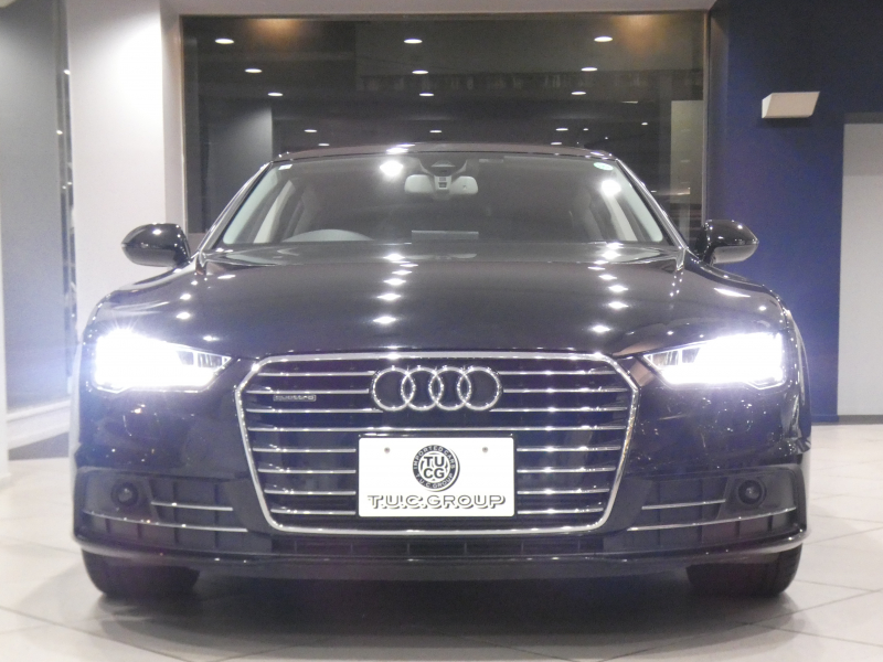 アウディ A7 【☆ｷｬﾝﾍﾟｰﾝ価格　車検整備付!】A7ｽﾎﾟｰﾂﾊﾞｯｸ 2.0TFSIｸﾜﾄﾛ ｱｼｽﾀﾝｽPKG　後期 追ACC ﾚｰﾝ&ｻｲﾄﾞｱｼｽﾄ 衝突軽減 黒革 ﾋｰﾀｰ MMIﾅﾋﾞTV Bｶﾒﾗ PDC LEDﾗｲﾄ Rﾀﾞｲﾅﾐｯｸﾀｰﾝ ｵｰﾄﾃｰﾙｹﾞｰﾄ　2年保証