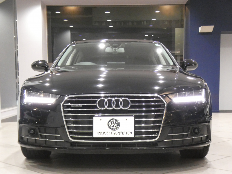 アウディ A7 【☆ｷｬﾝﾍﾟｰﾝ価格　車検整備付!】A7ｽﾎﾟｰﾂﾊﾞｯｸ 2.0TFSIｸﾜﾄﾛ ｱｼｽﾀﾝｽPKG　後期 追ACC ﾚｰﾝ&ｻｲﾄﾞｱｼｽﾄ 衝突軽減 黒革 ﾋｰﾀｰ MMIﾅﾋﾞTV Bｶﾒﾗ PDC LEDﾗｲﾄ Rﾀﾞｲﾅﾐｯｸﾀｰﾝ ｵｰﾄﾃｰﾙｹﾞｰﾄ　2年保証