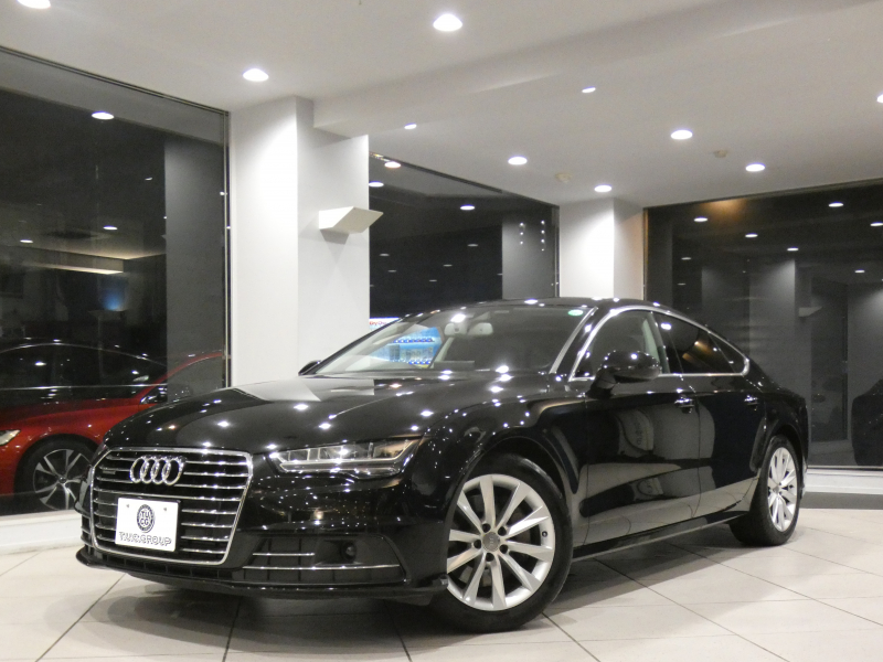 アウディ A7 【☆ｷｬﾝﾍﾟｰﾝ価格　車検整備付!】A7ｽﾎﾟｰﾂﾊﾞｯｸ 2.0TFSIｸﾜﾄﾛ ｱｼｽﾀﾝｽPKG　後期 追ACC ﾚｰﾝ&ｻｲﾄﾞｱｼｽﾄ 衝突軽減 黒革 ﾋｰﾀｰ MMIﾅﾋﾞTV Bｶﾒﾗ PDC LEDﾗｲﾄ Rﾀﾞｲﾅﾐｯｸﾀｰﾝ ｵｰﾄﾃｰﾙｹﾞｰﾄ　2年保証