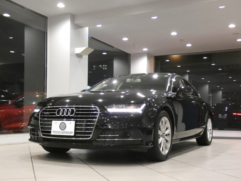 アウディ A7 【☆ｷｬﾝﾍﾟｰﾝ価格　車検整備付!】A7ｽﾎﾟｰﾂﾊﾞｯｸ 2.0TFSIｸﾜﾄﾛ ｱｼｽﾀﾝｽPKG　後期 追ACC ﾚｰﾝ&ｻｲﾄﾞｱｼｽﾄ 衝突軽減 黒革 ﾋｰﾀｰ MMIﾅﾋﾞTV Bｶﾒﾗ PDC LEDﾗｲﾄ Rﾀﾞｲﾅﾐｯｸﾀｰﾝ ｵｰﾄﾃｰﾙｹﾞｰﾄ　2年保証