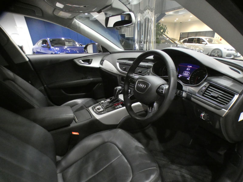 アウディ A7 【☆ｷｬﾝﾍﾟｰﾝ価格　車検整備付!】A7ｽﾎﾟｰﾂﾊﾞｯｸ 2.0TFSIｸﾜﾄﾛ ｱｼｽﾀﾝｽPKG　後期 追ACC ﾚｰﾝ&ｻｲﾄﾞｱｼｽﾄ 衝突軽減 黒革 ﾋｰﾀｰ MMIﾅﾋﾞTV Bｶﾒﾗ PDC LEDﾗｲﾄ Rﾀﾞｲﾅﾐｯｸﾀｰﾝ ｵｰﾄﾃｰﾙｹﾞｰﾄ　2年保証