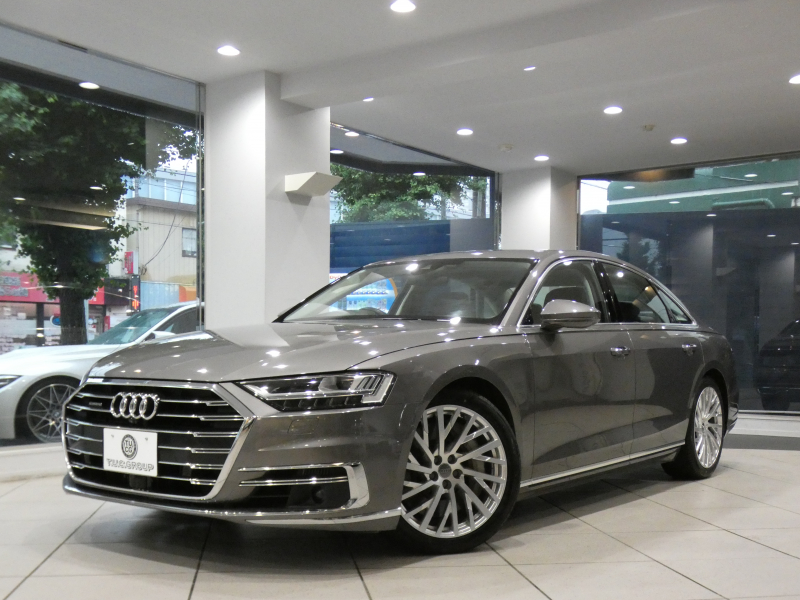 アウディ A8 A8 60TFSI ｸﾜﾄﾛ　ADVｷｰ Dｱｼｽﾄ 追ACC ｱｳﾃﾞｨﾌﾟﾚｾﾝｽ 茶革 ﾋｰﾀｰ&ﾍﾞﾝﾁﾚｰﾀｰ ﾏｯｻｰｼﾞ機能 ﾀｯﾁP対応MMIﾅﾋﾞ 全周囲ｶﾒﾗ PDC ﾍｯﾄﾞｱｯﾌﾟDSP B&Oｻｳﾝﾄﾞ HDﾏﾄﾘｸｽLEDﾗｲﾄ ｴｱｻｽﾍﾟﾝｼｮﾝ 20AW　2年保証