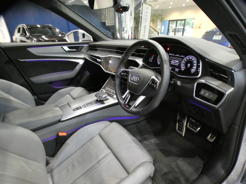 アウディ A6 A6 55TFSIｸﾜﾄﾛ Sﾗｲﾝ　ADVｷｰ Dｱｼｽﾄ 追ACC ｱｳﾃﾞｨﾌﾟﾚｾﾝｽ 灰革 ﾋｰﾀｰ ﾊﾟﾉﾗﾏSR ﾀｯﾁP対応MMIﾅﾋﾞ Bｶﾒﾗ PDC HDﾏﾄﾘｸｽLEDﾗｲﾄ Sﾗｲﾝｴｸｽﾃﾘｱ OP21AW　2年保証