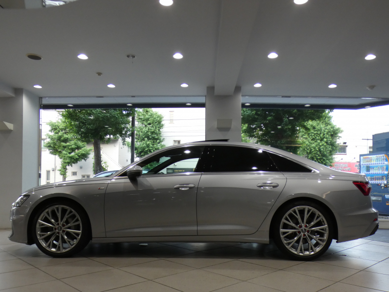 アウディ A6 A6 55TFSIｸﾜﾄﾛ Sﾗｲﾝ　ADVｷｰ Dｱｼｽﾄ 追ACC ｱｳﾃﾞｨﾌﾟﾚｾﾝｽ 灰革 ﾋｰﾀｰ ﾊﾟﾉﾗﾏSR ﾀｯﾁP対応MMIﾅﾋﾞ Bｶﾒﾗ PDC HDﾏﾄﾘｸｽLEDﾗｲﾄ Sﾗｲﾝｴｸｽﾃﾘｱ OP21AW　2年保証