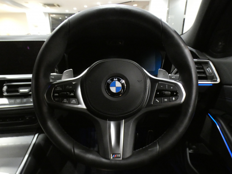 BMW 3シリーズ M340i xDrive ｲﾉﾍﾞｰｼｮﾝPKG　Dｱｼｽﾄ 追ACC ﾚｰﾝCHW 衝突軽減 黒革Mｽﾎﾟｰﾂｼｰﾄ ﾋｰﾀｰ iﾄﾞﾗｲﾌﾞﾅﾋﾞ(第7世代) harmank ﾜｲﾔﾚｽCH ﾍｯﾄﾞｱｯﾌﾟDSP 全周ｶﾒﾗ PDC ﾚｰｻﾞｰﾗｲﾄ ｵｰﾄﾄﾗﾝｸ 専用ｴｸｽﾃﾘｱ&19AW 387ps　2年保証