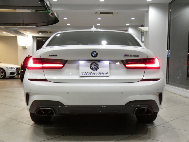 BMW 3シリーズ M340i xDrive ｲﾉﾍﾞｰｼｮﾝPKG　Dｱｼｽﾄ 追ACC ﾚｰﾝCHW 衝突軽減 黒革Mｽﾎﾟｰﾂｼｰﾄ ﾋｰﾀｰ iﾄﾞﾗｲﾌﾞﾅﾋﾞ(第7世代) harmank ﾜｲﾔﾚｽCH ﾍｯﾄﾞｱｯﾌﾟDSP 全周ｶﾒﾗ PDC ﾚｰｻﾞｰﾗｲﾄ ｵｰﾄﾄﾗﾝｸ 専用ｴｸｽﾃﾘｱ&19AW 387ps　2年保証