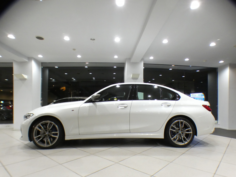 BMW 3シリーズ M340i xDrive ｲﾉﾍﾞｰｼｮﾝPKG　Dｱｼｽﾄ 追ACC ﾚｰﾝCHW 衝突軽減 黒革Mｽﾎﾟｰﾂｼｰﾄ ﾋｰﾀｰ iﾄﾞﾗｲﾌﾞﾅﾋﾞ(第7世代) harmank ﾜｲﾔﾚｽCH ﾍｯﾄﾞｱｯﾌﾟDSP 全周ｶﾒﾗ PDC ﾚｰｻﾞｰﾗｲﾄ ｵｰﾄﾄﾗﾝｸ 専用ｴｸｽﾃﾘｱ&19AW 387ps　2年保証