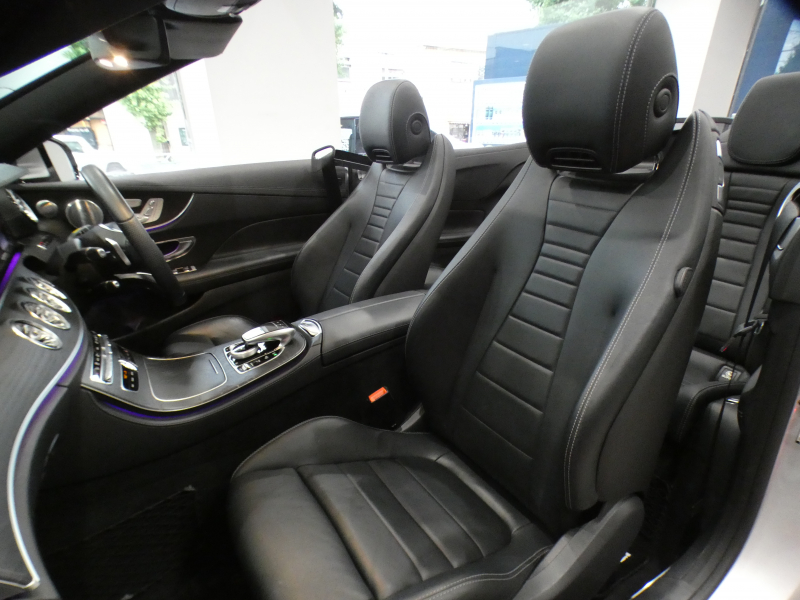 メルセデスベンツ Eクラス E200ｶﾌﾞﾘｵﾚ ｽﾎﾟｰﾂ ﾚｻﾞｰPKG　1ｵｰﾅｰ 黒革/黒幌 ﾋｰﾀｰ&ｴｱｽｶｰﾌ ﾅﾋﾞTV ﾌﾞﾙﾒｽﾀｰ 全周囲ｶﾒﾗ PTS ﾍｯﾄﾞｱｯﾌﾟDSP ﾏﾙﾁﾋﾞｰﾑLED ｱﾝﾋﾞｴﾝﾄﾗｲﾄ AMGｽﾀｲﾘﾝｸﾞ&19AW　2年保証