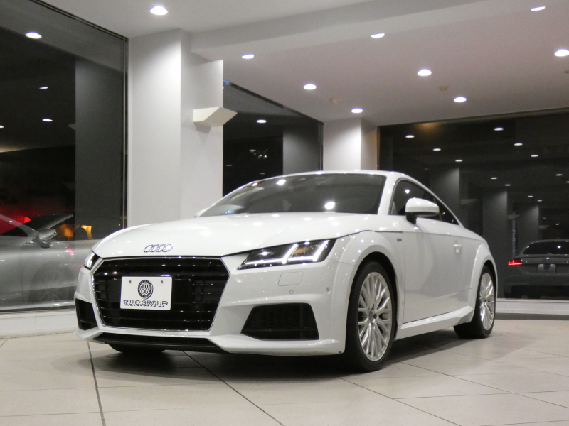 アウディ TTクーペ TTｸｰﾍﾟ 2.0TFSI Sﾗｲﾝ&ｱｼｽﾀﾝｽPKGｱﾄﾞﾊﾞﾝｽﾄ　ADVｷｰ ﾚｰﾝ&ｻｲﾄﾞｱｼｽﾄ ｸﾙｺﾝ 半革 MMIﾅﾋﾞTV Bｶﾒﾗ PDC ﾊﾞｰﾁｬﾙCP LEDﾗｲﾄ Sﾗｲﾝｴｸｽﾃﾘｱ&18AW　2年保証