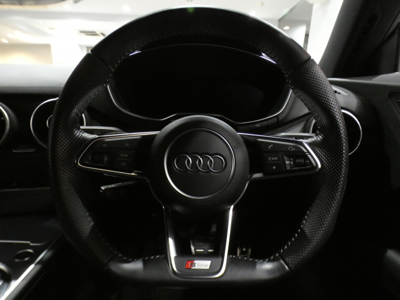 アウディ TTクーペ TTｸｰﾍﾟ 2.0TFSI Sﾗｲﾝ&ｱｼｽﾀﾝｽPKGｱﾄﾞﾊﾞﾝｽﾄ　ADVｷｰ ﾚｰﾝ&ｻｲﾄﾞｱｼｽﾄ ｸﾙｺﾝ 半革 MMIﾅﾋﾞTV Bｶﾒﾗ PDC ﾊﾞｰﾁｬﾙCP LEDﾗｲﾄ Sﾗｲﾝｴｸｽﾃﾘｱ&18AW　2年保証