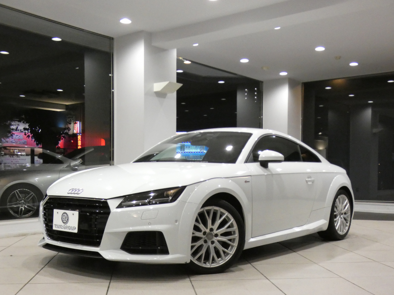 アウディ TTクーペ TTｸｰﾍﾟ 2.0TFSI Sﾗｲﾝ&ｱｼｽﾀﾝｽPKGｱﾄﾞﾊﾞﾝｽﾄ　ADVｷｰ ﾚｰﾝ&ｻｲﾄﾞｱｼｽﾄ ｸﾙｺﾝ 半革 MMIﾅﾋﾞTV Bｶﾒﾗ PDC ﾊﾞｰﾁｬﾙCP LEDﾗｲﾄ Sﾗｲﾝｴｸｽﾃﾘｱ&18AW　2年保証