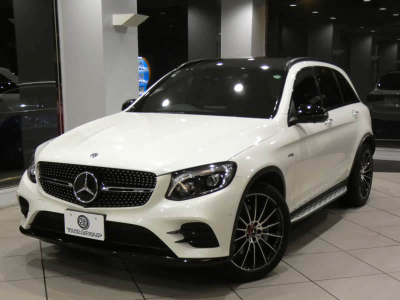 AMG GLC GLC43 4MATIC ﾚｻﾞｰｴｸｽｸﾙｰｼﾌﾞPKG　ｷｰﾚｽｺﾞｰ 黒革 ﾋｰﾀｰ ﾊﾟﾉﾗﾏSR ﾅﾋﾞTV ﾌﾞﾙﾒｽﾀｰ 全周囲ｶﾒﾗ PTS ﾍｯﾄﾞｱｯﾌﾟDSP LEDﾗｲﾄ ｻｲﾄﾞﾗﾝﾆﾝｸﾞﾎﾞｰﾄﾞ 専用ｴｸｽﾃﾘｱ&20AW 367ps　2年保証