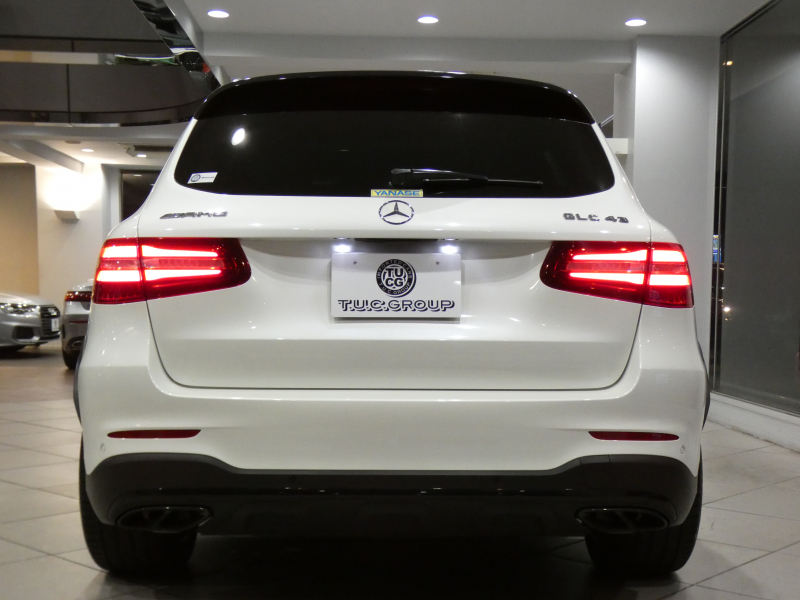 AMG GLC GLC43 4MATIC ﾚｻﾞｰｴｸｽｸﾙｰｼﾌﾞPKG　ｷｰﾚｽｺﾞｰ 黒革 ﾋｰﾀｰ ﾊﾟﾉﾗﾏSR ﾅﾋﾞTV ﾌﾞﾙﾒｽﾀｰ 全周囲ｶﾒﾗ PTS ﾍｯﾄﾞｱｯﾌﾟDSP LEDﾗｲﾄ ｻｲﾄﾞﾗﾝﾆﾝｸﾞﾎﾞｰﾄﾞ 専用ｴｸｽﾃﾘｱ&20AW 367ps　2年保証