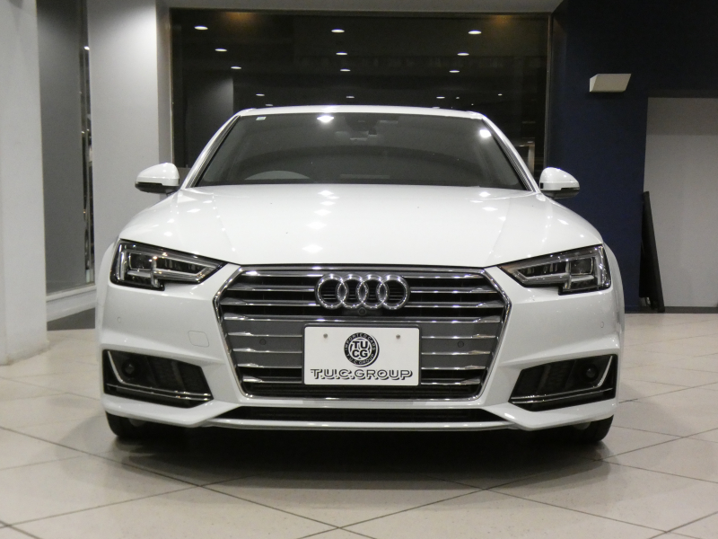 アウディ A4 A4 2.0TFSI ｽﾎﾟｰﾂ Sﾗｲﾝ&ｱｼｽﾀﾝｽPKG　ADVｷｰ 追ACC ﾚｰﾝ&ｻｲﾄﾞｱｼｽﾄ Audiﾌﾟﾚｾﾝｽ 黒半革 ﾋｰﾀｰ MMIﾅﾋﾞ 全周囲ｶﾒﾗ PDC LEDﾗｲﾄ  Sﾗｲﾝｴｸｽﾃﾘｱ＆18AW　2年保証