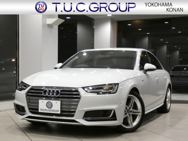 アウディ A4 A4 2.0TFSI ｽﾎﾟｰﾂ Sﾗｲﾝ&ｱｼｽﾀﾝｽPKG　ADVｷｰ 追ACC ﾚｰﾝ&ｻｲﾄﾞｱｼｽﾄ Audiﾌﾟﾚｾﾝｽ 黒半革 ﾋｰﾀｰ MMIﾅﾋﾞ 全周囲ｶﾒﾗ PDC LEDﾗｲﾄ  Sﾗｲﾝｴｸｽﾃﾘｱ＆18AW　2年保証