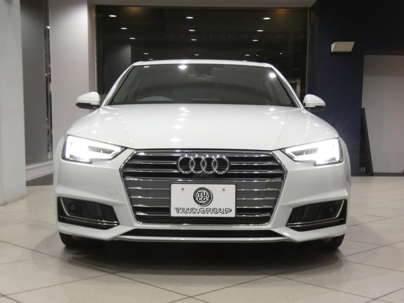 アウディ A4 A4 2.0TFSI ｽﾎﾟｰﾂ Sﾗｲﾝ&ｱｼｽﾀﾝｽPKG　ADVｷｰ 追ACC ﾚｰﾝ&ｻｲﾄﾞｱｼｽﾄ Audiﾌﾟﾚｾﾝｽ 黒半革 ﾋｰﾀｰ MMIﾅﾋﾞ 全周囲ｶﾒﾗ PDC LEDﾗｲﾄ  Sﾗｲﾝｴｸｽﾃﾘｱ＆18AW　2年保証