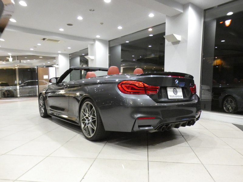 BMW Mシリーズ M4ｶﾌﾞﾘｵﾚ ｺﾝﾍﾟﾃｨｼｮﾝ　後期 ﾚｰﾝCHW 衝突軽減 赤革 iﾄﾞﾗｲﾌﾞﾅﾋﾞ((第6世代 ﾀｯﾁP対応) harmank Bｶﾒﾗ ｻｲﾄﾞｶﾒﾗ PDC LEDﾗｲﾄ 専用ｴｸｽﾃﾘｱ&20AW 可変EX 450ps　2年保証