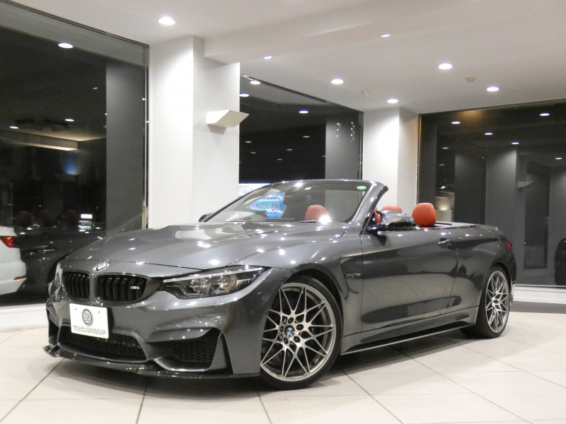 BMW Mシリーズ M4ｶﾌﾞﾘｵﾚ ｺﾝﾍﾟﾃｨｼｮﾝ　後期 ﾚｰﾝCHW 衝突軽減 赤革 iﾄﾞﾗｲﾌﾞﾅﾋﾞ((第6世代 ﾀｯﾁP対応) harmank Bｶﾒﾗ ｻｲﾄﾞｶﾒﾗ PDC LEDﾗｲﾄ 専用ｴｸｽﾃﾘｱ&20AW 可変EX 450ps　2年保証