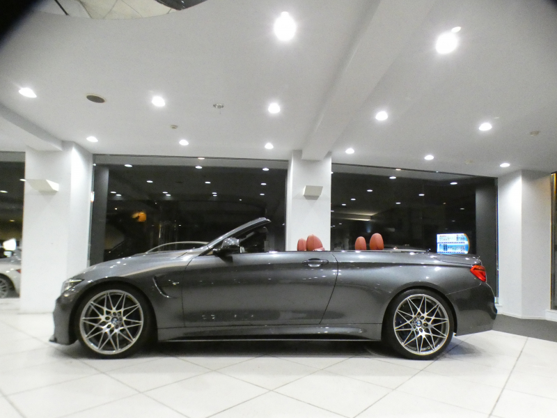 BMW Mシリーズ M4ｶﾌﾞﾘｵﾚ ｺﾝﾍﾟﾃｨｼｮﾝ　後期 ﾚｰﾝCHW 衝突軽減 赤革 iﾄﾞﾗｲﾌﾞﾅﾋﾞ((第6世代 ﾀｯﾁP対応) harmank Bｶﾒﾗ ｻｲﾄﾞｶﾒﾗ PDC LEDﾗｲﾄ 専用ｴｸｽﾃﾘｱ&20AW 可変EX 450ps　2年保証