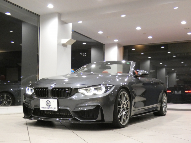 BMW Mシリーズ M4ｶﾌﾞﾘｵﾚ ｺﾝﾍﾟﾃｨｼｮﾝ　後期 ﾚｰﾝCHW 衝突軽減 赤革 iﾄﾞﾗｲﾌﾞﾅﾋﾞ((第6世代 ﾀｯﾁP対応) harmank Bｶﾒﾗ ｻｲﾄﾞｶﾒﾗ PDC LEDﾗｲﾄ 専用ｴｸｽﾃﾘｱ&20AW 可変EX 450ps　2年保証