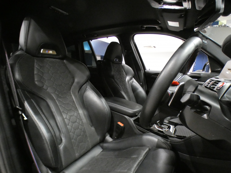 BMW Mシリーズ X3 Mｺﾝﾍﾟﾃｨｼｮﾝ　ｺﾝﾌｫA Dｱｼｽﾄ+ 追ACC ﾚｰﾝCHW 衝突軽減 黒革 ﾋｰﾀｰ&ﾍﾞﾝﾁﾚｰﾀｰ iﾄﾞﾗｲﾌﾞﾅﾋﾞﾗｲﾌﾞCP harman/K ｼﾞｪｽﾁｬｰC ﾍｯﾄﾞｱｯﾌﾟDSP LEDﾗｲﾄ 専用ｴｸｽﾃﾘｱ&21AW 510ps　2年保証