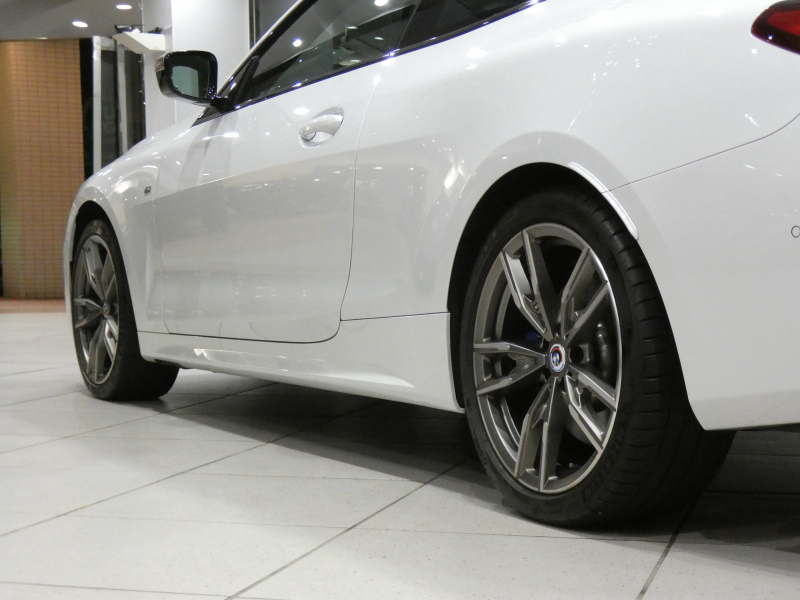 BMW 4シリーズ M440i xDriveｸｰﾍﾟ　ｺﾝﾌｫA Dｱｼｽﾄ 追ACC ﾚｰﾝCHW 衝突軽減 黒革 ﾋｰﾀｰ iﾄﾞﾗｲﾌﾞﾅﾋﾞ(第7世代) harmank ﾜｲﾔﾚｽCH ﾍｯﾄﾞｱｯﾌﾟDSP 全周ｶﾒﾗ PDC ﾚｰｻﾞｰﾗｲﾄ 専用ｴｸｽﾃﾘｱ&19AW 387ps　2年保証