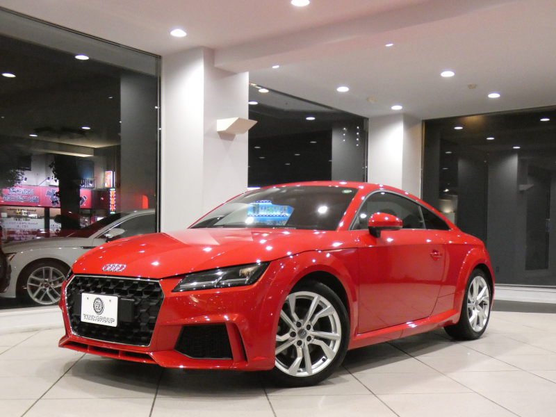 アウディ TTクーペ TTｸｰﾍﾟ 40TFSI ｺﾝﾌｫｰﾄPKG　後期 ADVｷｰ ｸﾙｺﾝ ﾚｰﾝ&ｻｲﾄﾞｱｼｽﾄ ｴﾌｪｸﾄｸﾛｽｼｰﾄ ｼｰﾄﾋｰﾀｰ MMIﾅﾋﾞ ﾊﾞｰﾁｬﾙCP Bｶﾒﾗ PDC LEDﾗｲﾄ 18AW　2年保証