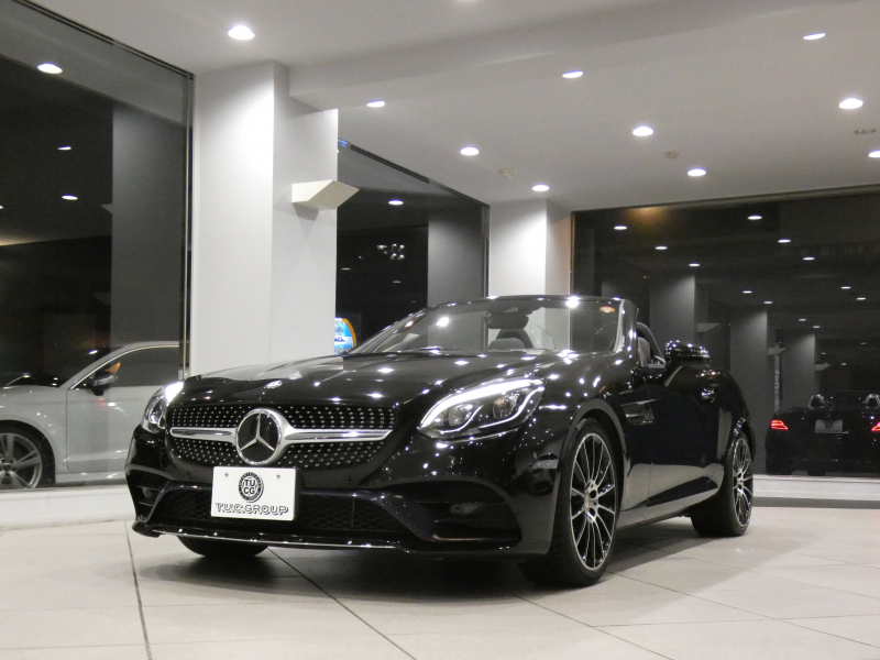 メルセデスベンツ SLCクラス SLC200ｽﾎﾟｰﾂ ﾚｰﾀﾞｰｾｰﾌﾃｨ　ｷｰﾚｽｺﾞｰ 黒革 ﾋｰﾀｰ&ｴｱｽｶｰﾌ ﾏｼﾞｯｸｽｶｲR ﾅﾋﾞTV harmank Bｶﾒﾗ PTS LEDﾗｲﾄ AMGｽﾀｲﾘﾝｸﾞ&18AW ｽﾎﾟｰﾂEX　2年保証