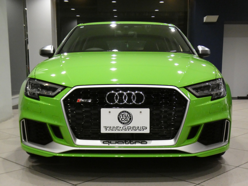 アウディ RS3 RS3ｽﾎﾟｰﾂﾊﾞｯｸ 2.5TFSIｸﾜﾄﾛ RSﾃﾞｻﾞｲﾝPKG　ADVｷｰ 追ACC ﾚｰﾝ&ｻｲﾄﾞｱｼｽﾄ RSｽﾎﾟｰﾂｼｰﾄ ﾋｰﾀｰ MMIﾅﾋﾞ ﾊﾞｰﾁｬﾙCP B&Oｻｳﾝﾄﾞ Bｶﾒﾗ PDC ﾏﾄﾘｸｽLED 専用ｴｸｽﾃﾘｱ&19AW ﾚｯﾄﾞｷｬﾘﾊﾟｰ ﾏｸﾞﾈﾃｨｯｸR 可変ﾏﾌﾗｰ 400ps　2年保証