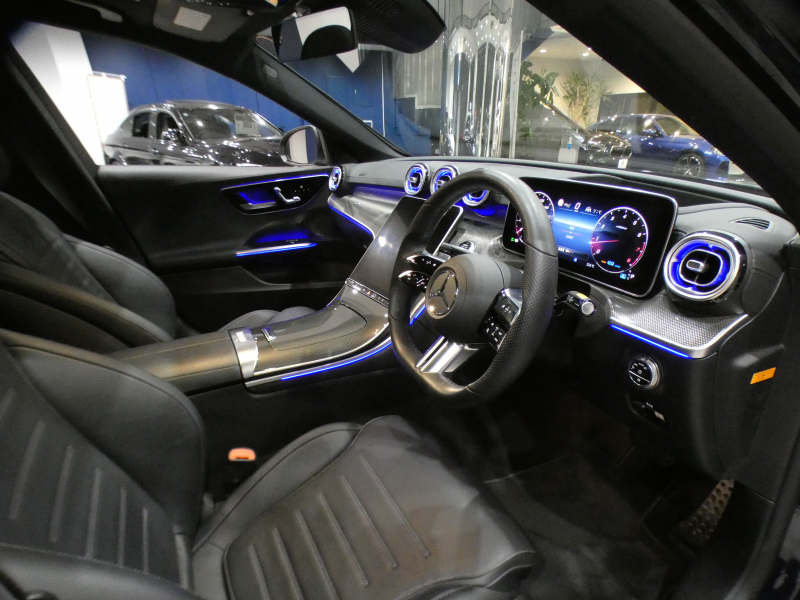 メルセデスベンツ Cクラス C200 AVG AMGﾗｲﾝ&ﾚｻﾞｰEXC&ﾍﾞｰｼｯｸPKG ISG搭載　1ｵｰﾅｰ 黒革 ﾊﾟﾉﾗﾏSR  MBUXARﾅﾋﾞ TV 全周囲ｶﾒﾗ PTS carplay ﾜｲﾔﾚｽCH ﾍｯﾄﾞｱｯﾌﾟDSP ﾃﾞｼﾞﾀﾙｺｯｸﾋﾟｯﾄDSP ｵｰﾄﾄﾗﾝｸ DIGITALﾗｲﾄ AMGｽﾀｲﾘﾝｸﾞ&18AW ﾘｱｱｸｽﾙｽﾃｱﾘﾝｸﾞ　2年保証