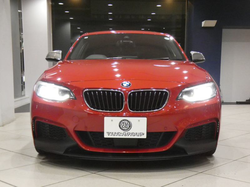 BMW 2シリーズ M240iｸｰﾍﾟ　後期 追ACC ﾚｰﾝDW 衝突軽減 黒革 ﾋｰﾀｰ iﾄﾞﾗｲﾌﾞﾅﾋﾞ(第6世代ﾀｯﾁP対応) Bｶﾒﾗ PDC LEDﾗｲﾄ&ﾃｰﾙﾗﾝﾌﾟ MﾊﾟﾌｫFｽﾎﾟｲﾗｰ&ｶｰﾎﾞﾝｽﾎﾟｲﾗｰ 専用ｴｸｽﾃﾘｱ&18AW B58EG 340ps　2年保証