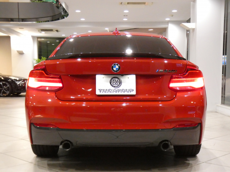 BMW 2シリーズ M240iｸｰﾍﾟ　後期 追ACC ﾚｰﾝDW 衝突軽減 黒革 ﾋｰﾀｰ iﾄﾞﾗｲﾌﾞﾅﾋﾞ(第6世代ﾀｯﾁP対応) Bｶﾒﾗ PDC LEDﾗｲﾄ&ﾃｰﾙﾗﾝﾌﾟ MﾊﾟﾌｫFｽﾎﾟｲﾗｰ&ｶｰﾎﾞﾝｽﾎﾟｲﾗｰ 専用ｴｸｽﾃﾘｱ&18AW B58EG 340ps　2年保証