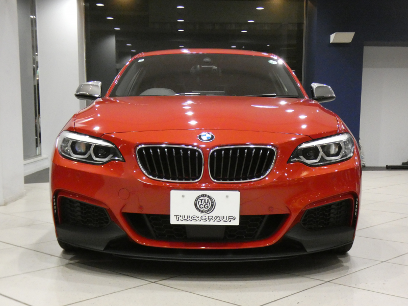 BMW 2シリーズ M240iｸｰﾍﾟ　後期 追ACC ﾚｰﾝDW 衝突軽減 黒革 ﾋｰﾀｰ iﾄﾞﾗｲﾌﾞﾅﾋﾞ(第6世代ﾀｯﾁP対応) Bｶﾒﾗ PDC LEDﾗｲﾄ&ﾃｰﾙﾗﾝﾌﾟ MﾊﾟﾌｫFｽﾎﾟｲﾗｰ&ｶｰﾎﾞﾝｽﾎﾟｲﾗｰ 専用ｴｸｽﾃﾘｱ&18AW B58EG 340ps　2年保証