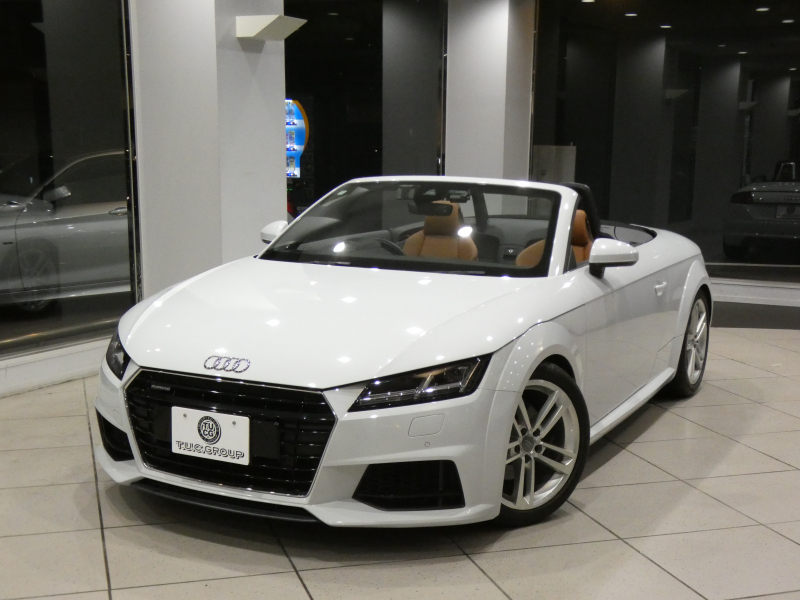 アウディ TTロードスター TTﾛｰﾄﾞｽﾀｰ 2.0TFSIｸﾜﾄﾛ ﾚｻﾞｰ&ｱｼｽﾀﾝｽPKG　ADVｷｰ 黒幌/茶革 ﾋｰﾀｰ MMIﾅﾋﾞTV ﾊﾞｰﾁｬﾙCP Bｶﾒﾗ PDC ｸﾙｺﾝ ﾏﾄﾘｸｽLED Sﾗｲﾝﾊﾞﾝﾊﾟｰ 18AW ﾛｰﾀﾞｳﾝｻｽ NEUSPPEDｴｱｸﾘ　2年保証