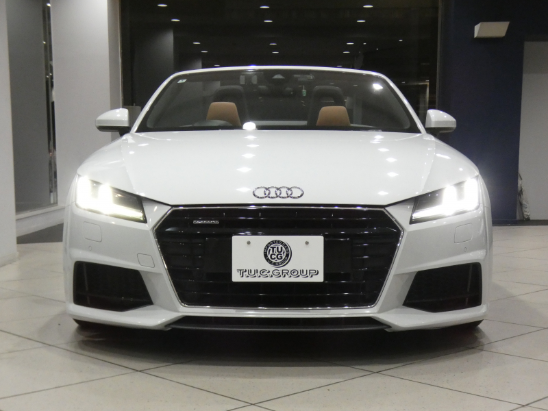 アウディ TTロードスター TTﾛｰﾄﾞｽﾀｰ 2.0TFSIｸﾜﾄﾛ ﾚｻﾞｰ&ｱｼｽﾀﾝｽPKG　ADVｷｰ 黒幌/茶革 ﾋｰﾀｰ MMIﾅﾋﾞTV ﾊﾞｰﾁｬﾙCP Bｶﾒﾗ PDC ｸﾙｺﾝ ﾏﾄﾘｸｽLED Sﾗｲﾝﾊﾞﾝﾊﾟｰ 18AW ﾛｰﾀﾞｳﾝｻｽ NEUSPPEDｴｱｸﾘ　2年保証