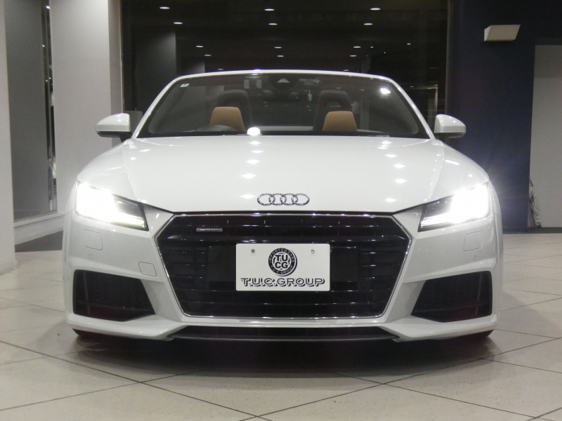 アウディ TTロードスター TTﾛｰﾄﾞｽﾀｰ 2.0TFSIｸﾜﾄﾛ ﾚｻﾞｰ&ｱｼｽﾀﾝｽPKG　ADVｷｰ 黒幌/茶革 ﾋｰﾀｰ MMIﾅﾋﾞTV ﾊﾞｰﾁｬﾙCP Bｶﾒﾗ PDC ｸﾙｺﾝ ﾏﾄﾘｸｽLED Sﾗｲﾝﾊﾞﾝﾊﾟｰ 18AW ﾛｰﾀﾞｳﾝｻｽ NEUSPPEDｴｱｸﾘ　2年保証