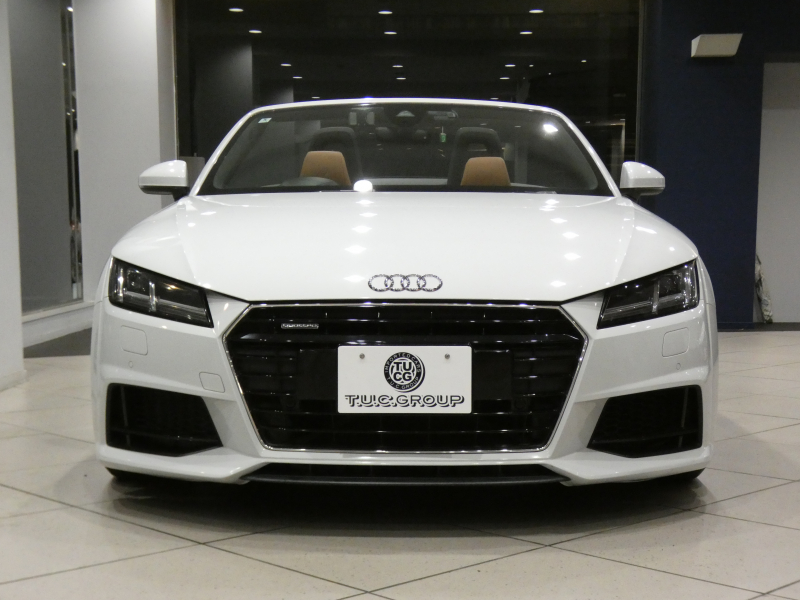 アウディ TTロードスター TTﾛｰﾄﾞｽﾀｰ 2.0TFSIｸﾜﾄﾛ ﾚｻﾞｰ&ｱｼｽﾀﾝｽPKG　ADVｷｰ 黒幌/茶革 ﾋｰﾀｰ MMIﾅﾋﾞTV ﾊﾞｰﾁｬﾙCP Bｶﾒﾗ PDC ｸﾙｺﾝ ﾏﾄﾘｸｽLED Sﾗｲﾝﾊﾞﾝﾊﾟｰ 18AW ﾛｰﾀﾞｳﾝｻｽ NEUSPPEDｴｱｸﾘ　2年保証