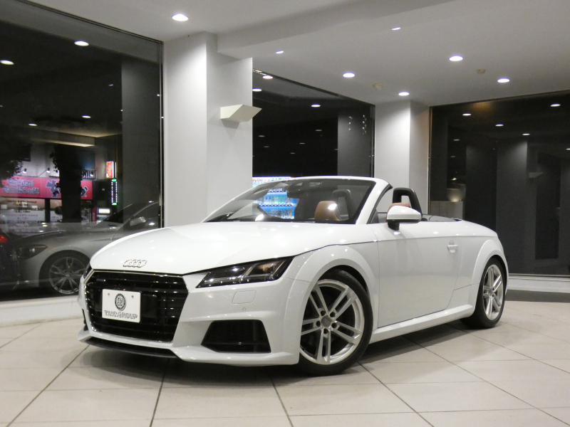 アウディ TTロードスター TTﾛｰﾄﾞｽﾀｰ 2.0TFSIｸﾜﾄﾛ ﾚｻﾞｰ&ｱｼｽﾀﾝｽPKG　ADVｷｰ 黒幌/茶革 ﾋｰﾀｰ MMIﾅﾋﾞTV ﾊﾞｰﾁｬﾙCP Bｶﾒﾗ PDC ｸﾙｺﾝ ﾏﾄﾘｸｽLED Sﾗｲﾝﾊﾞﾝﾊﾟｰ 18AW ﾛｰﾀﾞｳﾝｻｽ NEUSPPEDｴｱｸﾘ　2年保証