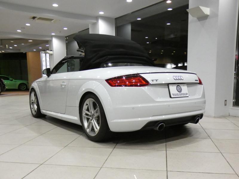 アウディ TTロードスター TTﾛｰﾄﾞｽﾀｰ 2.0TFSIｸﾜﾄﾛ ﾚｻﾞｰ&ｱｼｽﾀﾝｽPKG　ADVｷｰ 黒幌/茶革 ﾋｰﾀｰ MMIﾅﾋﾞTV ﾊﾞｰﾁｬﾙCP Bｶﾒﾗ PDC ｸﾙｺﾝ ﾏﾄﾘｸｽLED Sﾗｲﾝﾊﾞﾝﾊﾟｰ 18AW ﾛｰﾀﾞｳﾝｻｽ NEUSPPEDｴｱｸﾘ　2年保証