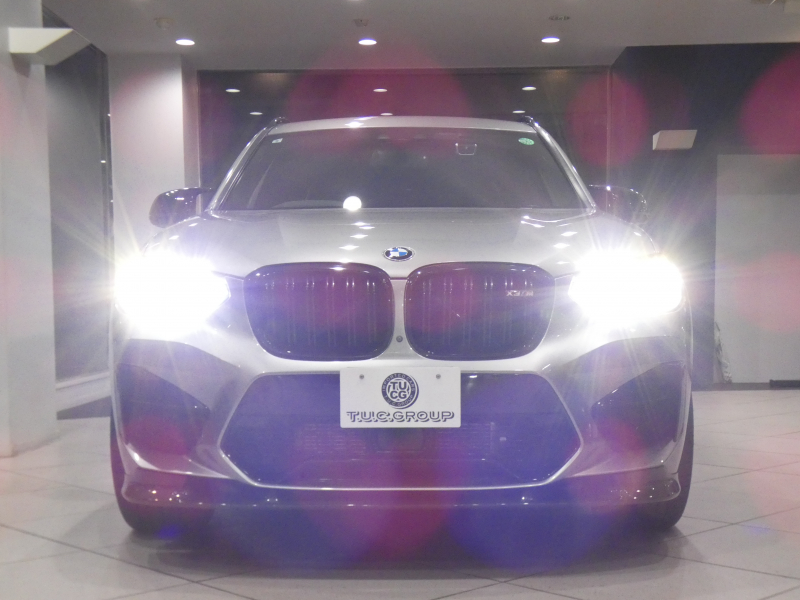 BMW Mシリーズ X3 Mｺﾝﾍﾟﾃｨｼｮﾝ　ｺﾝﾌｫA Dｱｼｽﾄ+ 追ACC ﾚｰﾝCHW 衝突軽減 黒&ﾍﾞｰｼﾞｭ革 ﾋｰﾀｰ&ﾍﾞﾝﾁﾚｰﾀｰ iﾄﾞﾗｲﾌﾞﾅﾋﾞﾗｲﾌﾞCP harman/K ｼﾞｪｽﾁｬｰC ﾍｯﾄﾞｱｯﾌﾟDSP LEDﾗｲﾄ 専用ｴｸｽﾃﾘｱ&21AW 3Dﾃﾞｻﾞｲﾝｽﾎﾟｲﾗｰ 510ps　2年保証