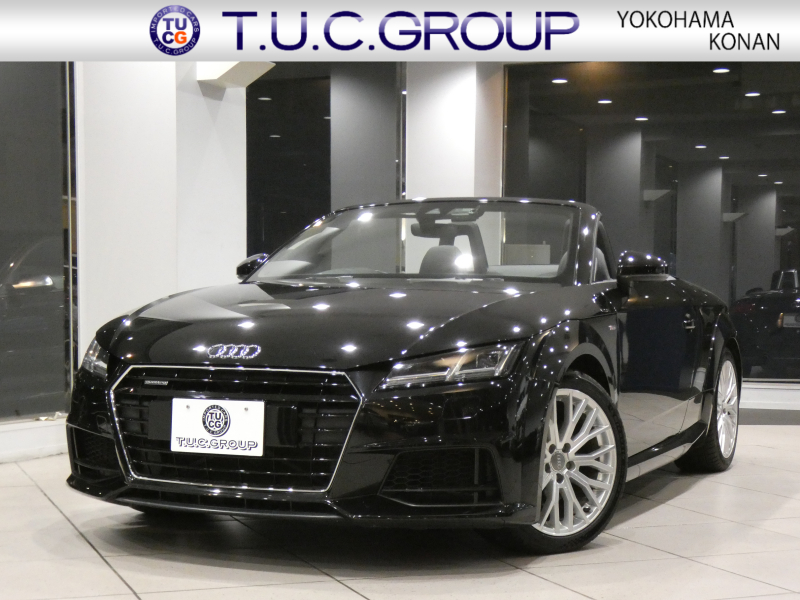 アウディ TTロードスター TTﾛｰﾄﾞｽﾀｰ 2.0TFSIｸﾜﾄﾛ SﾗｲﾝPKG　ADVｷｰ 黒幌/黒半革 Pｼｰﾄ MMIﾅﾋﾞTV ﾊﾞｰﾁｬﾙCP Rｾﾝｻｰ ﾏﾄﾘｸｽLED Sﾗｲﾝｴｸｽﾃﾘｱ&18AW　2年保証