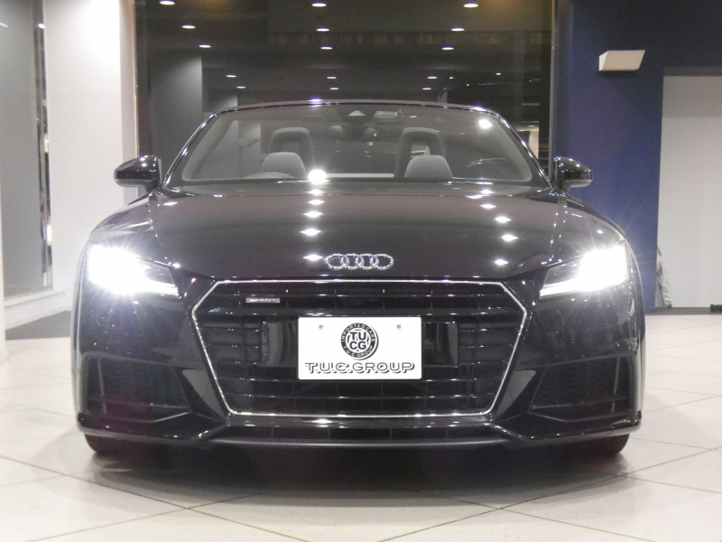 アウディ TTロードスター TTﾛｰﾄﾞｽﾀｰ 2.0TFSIｸﾜﾄﾛ SﾗｲﾝPKG　ADVｷｰ 黒幌/黒半革 Pｼｰﾄ MMIﾅﾋﾞTV ﾊﾞｰﾁｬﾙCP Rｾﾝｻｰ ﾏﾄﾘｸｽLED Sﾗｲﾝｴｸｽﾃﾘｱ&18AW　2年保証