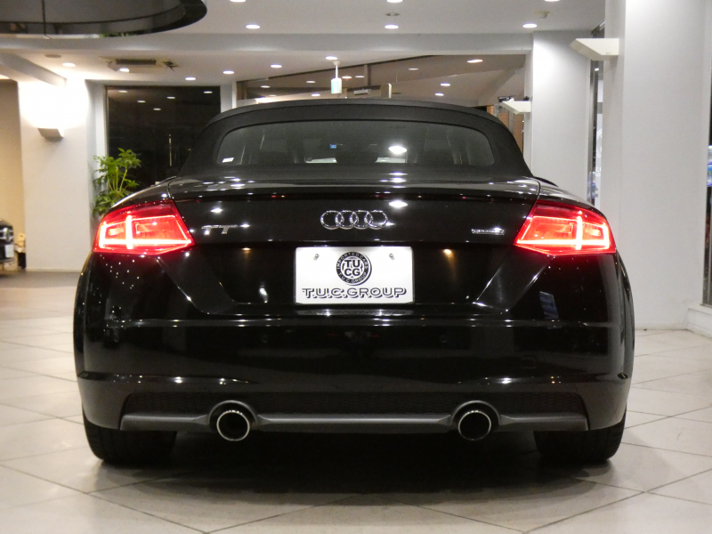 アウディ TTロードスター TTﾛｰﾄﾞｽﾀｰ 2.0TFSIｸﾜﾄﾛ SﾗｲﾝPKG　ADVｷｰ 黒幌/黒半革 Pｼｰﾄ MMIﾅﾋﾞTV ﾊﾞｰﾁｬﾙCP Rｾﾝｻｰ ﾏﾄﾘｸｽLED Sﾗｲﾝｴｸｽﾃﾘｱ&18AW　2年保証