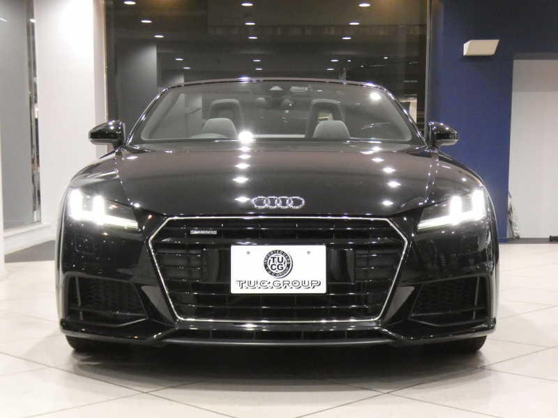 アウディ TTロードスター TTﾛｰﾄﾞｽﾀｰ 2.0TFSIｸﾜﾄﾛ SﾗｲﾝPKG　ADVｷｰ 黒幌/黒半革 Pｼｰﾄ MMIﾅﾋﾞTV ﾊﾞｰﾁｬﾙCP Rｾﾝｻｰ ﾏﾄﾘｸｽLED Sﾗｲﾝｴｸｽﾃﾘｱ&18AW　2年保証