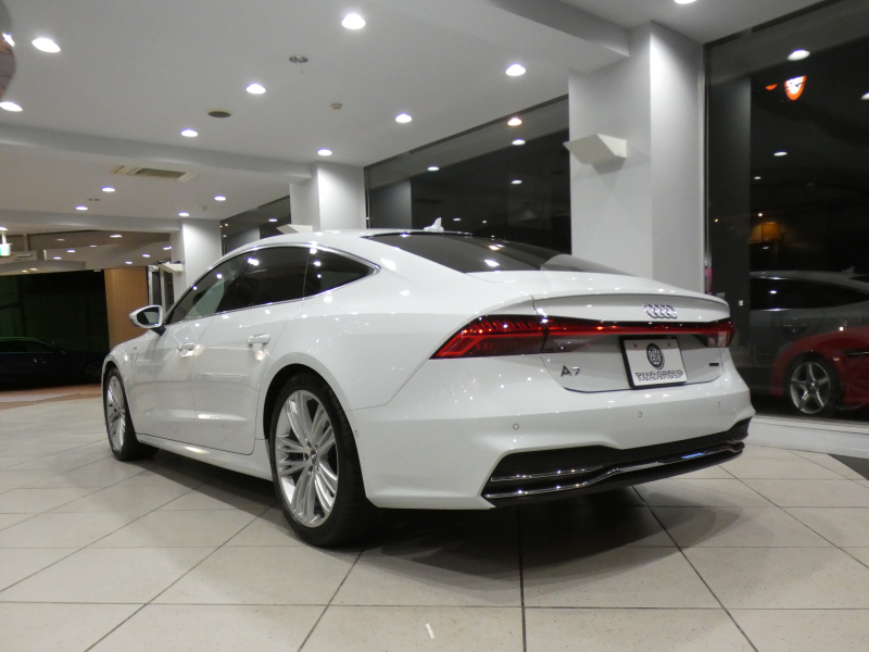 アウディ A7 A7ｽﾎﾟｰﾂﾊﾞｯｸ 55TFSIｸﾜﾄﾛ Sﾗｲﾝ&ｱｼｽﾀﾝｽPKG　ADVｷｰ 追ACC ﾚｰﾝ&ｻｲﾄﾞｱｼｽﾄ 黒革 ﾋｰﾀｰ ﾀｯﾁﾚｽﾎﾟﾝｽ付MMIﾅﾋﾞ ﾊﾞｰﾁｬﾙCP+ 全周囲ｶﾒﾗ PDC ﾚｰｻﾞｰﾏﾄﾘｸｽLED ﾗｲﾄｱﾆﾒｰｼｮﾝ Sﾗｲﾝｴｸｽﾃﾘｱ&20AW　2年保証