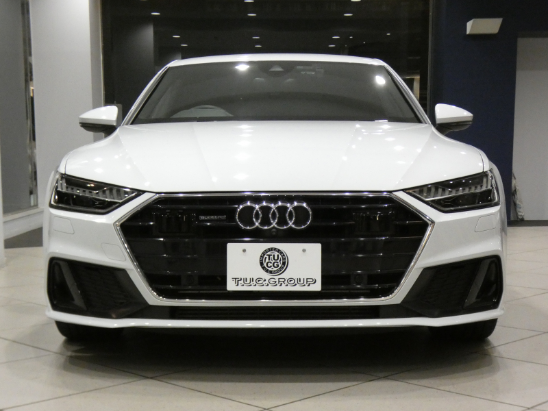 アウディ A7 A7ｽﾎﾟｰﾂﾊﾞｯｸ 55TFSIｸﾜﾄﾛ Sﾗｲﾝ&ｱｼｽﾀﾝｽPKG　ADVｷｰ 追ACC ﾚｰﾝ&ｻｲﾄﾞｱｼｽﾄ 黒革 ﾋｰﾀｰ ﾀｯﾁﾚｽﾎﾟﾝｽ付MMIﾅﾋﾞ ﾊﾞｰﾁｬﾙCP+ 全周囲ｶﾒﾗ PDC ﾚｰｻﾞｰﾏﾄﾘｸｽLED ﾗｲﾄｱﾆﾒｰｼｮﾝ Sﾗｲﾝｴｸｽﾃﾘｱ&20AW　2年保証