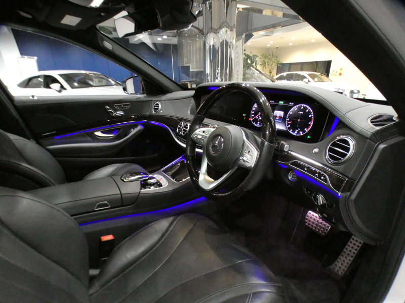 メルセデスベンツ Sクラス S450 AMGﾗｲﾝﾌﾟﾗｽ ﾚｰﾀﾞｰｾｰﾌﾃｨPKG　ISG搭載 後期 黒革 ﾋｰﾀｰ&ﾍﾞﾝﾁﾚｰﾀｰ ｻﾝﾙｰﾌ ﾅﾋﾞTV Carplay ﾍｯﾄﾞｱｯﾌﾟDSP 全周囲ｶﾒﾗ PTS ﾏﾙﾁﾋﾞｰﾑLED AMGｽﾀｲﾘﾝｸﾞ&20AW　2年保証