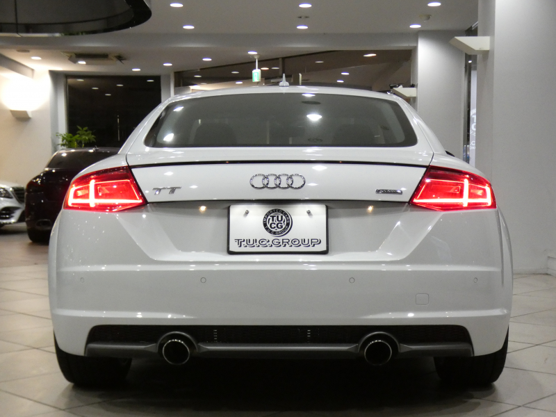 アウディ TTクーペ TTｸｰﾍﾟ2.0TFSIｸﾜﾄﾛ Sﾗｲﾝ　ADVｷｰ 半革 MMIﾅﾋﾞTV ﾊﾞｰﾁｬﾙCP BTｵｰﾃﾞｨｵ Rｾﾝｻｰ LEDﾗｲﾄ Sﾗｲﾝｴｸｽﾃﾘｱ BBS18ｲﾝﾁAW　2年保証