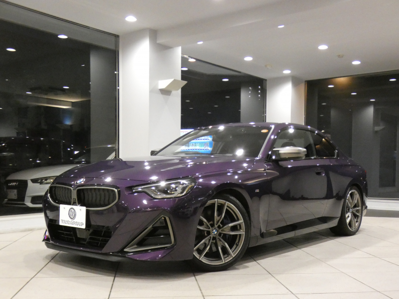 BMW 2シリーズ M240i Xﾄﾞﾗｲﾌﾞ ｸｰﾍﾟ ﾊｲﾗｲﾝPKG　ｺﾝﾌｫA Dｱｼｽﾄ 追ACC ﾚｰﾝDW 衝突軽減 黒革 ﾋｰﾀｰ iﾄﾞﾗｲﾌﾞﾅﾋﾞ(第7世代) ﾗｲﾌﾞCP ﾜｲﾔﾚｽCH ﾍｯﾄﾞｱｯﾌﾟDSP 全周囲ｶﾒﾗ PDC LEDﾗｲﾄ Mﾊｲﾗｲﾀｰｽﾞｲﾙﾐ 専用ｴｸｽﾃﾘｱ&19AW 387ps　2年保証