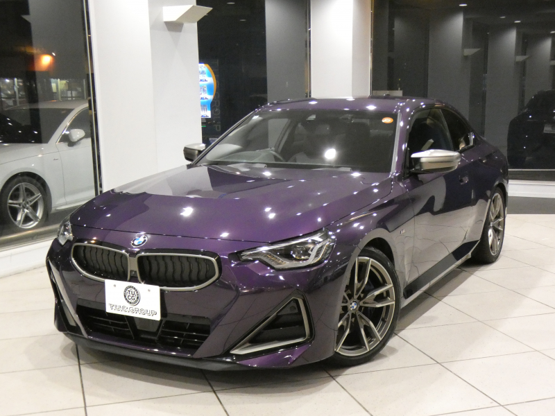 BMW 2シリーズ M240i Xﾄﾞﾗｲﾌﾞ ｸｰﾍﾟ ﾊｲﾗｲﾝPKG　ｺﾝﾌｫA Dｱｼｽﾄ 追ACC ﾚｰﾝDW 衝突軽減 黒革 ﾋｰﾀｰ iﾄﾞﾗｲﾌﾞﾅﾋﾞ(第7世代) ﾗｲﾌﾞCP ﾜｲﾔﾚｽCH ﾍｯﾄﾞｱｯﾌﾟDSP 全周囲ｶﾒﾗ PDC LEDﾗｲﾄ Mﾊｲﾗｲﾀｰｽﾞｲﾙﾐ 専用ｴｸｽﾃﾘｱ&19AW 387ps　2年保証